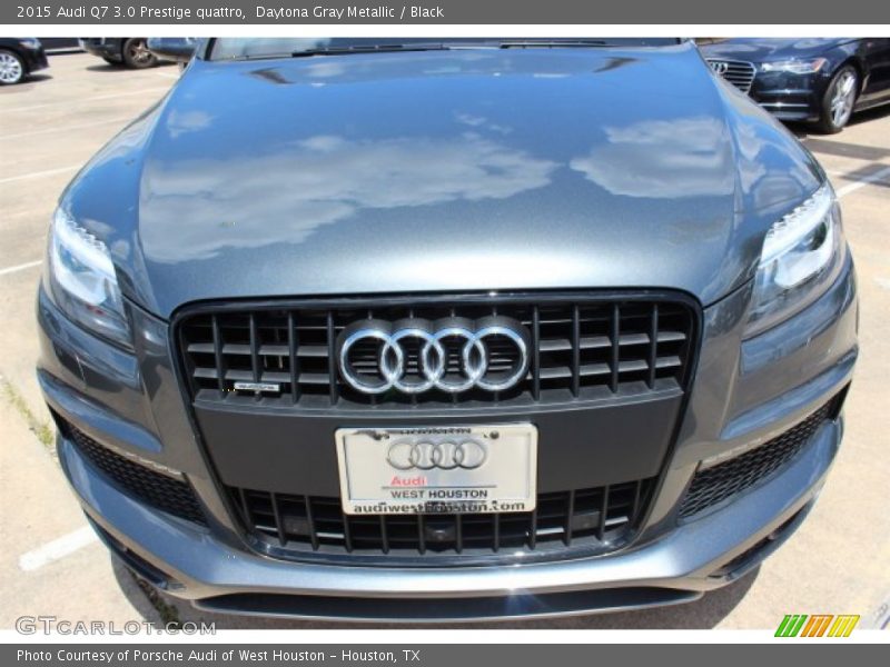 Daytona Gray Metallic / Black 2015 Audi Q7 3.0 Prestige quattro