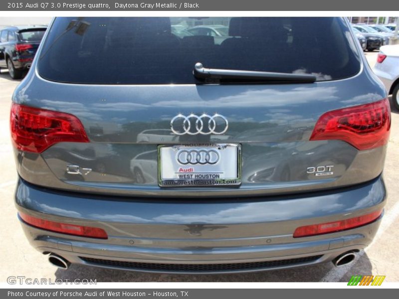 Daytona Gray Metallic / Black 2015 Audi Q7 3.0 Prestige quattro
