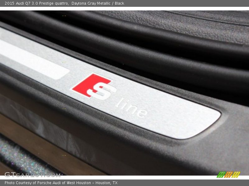 Daytona Gray Metallic / Black 2015 Audi Q7 3.0 Prestige quattro