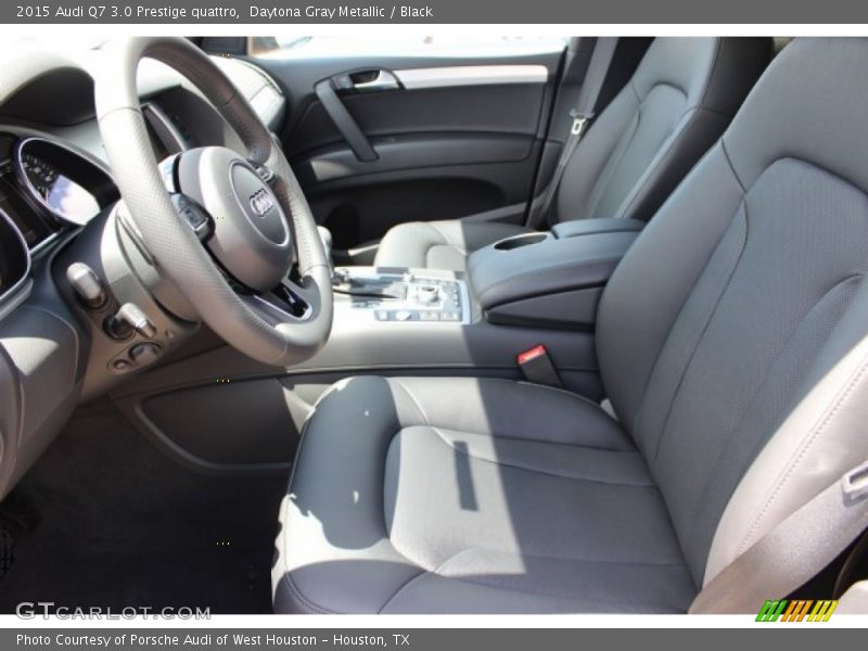 Daytona Gray Metallic / Black 2015 Audi Q7 3.0 Prestige quattro