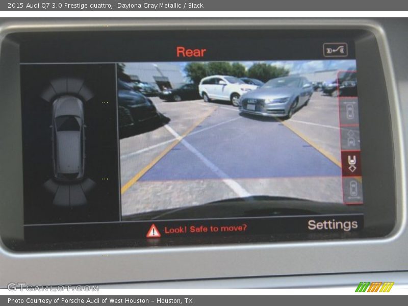 Daytona Gray Metallic / Black 2015 Audi Q7 3.0 Prestige quattro