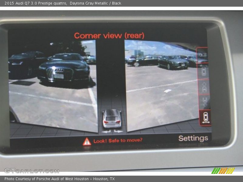 Daytona Gray Metallic / Black 2015 Audi Q7 3.0 Prestige quattro