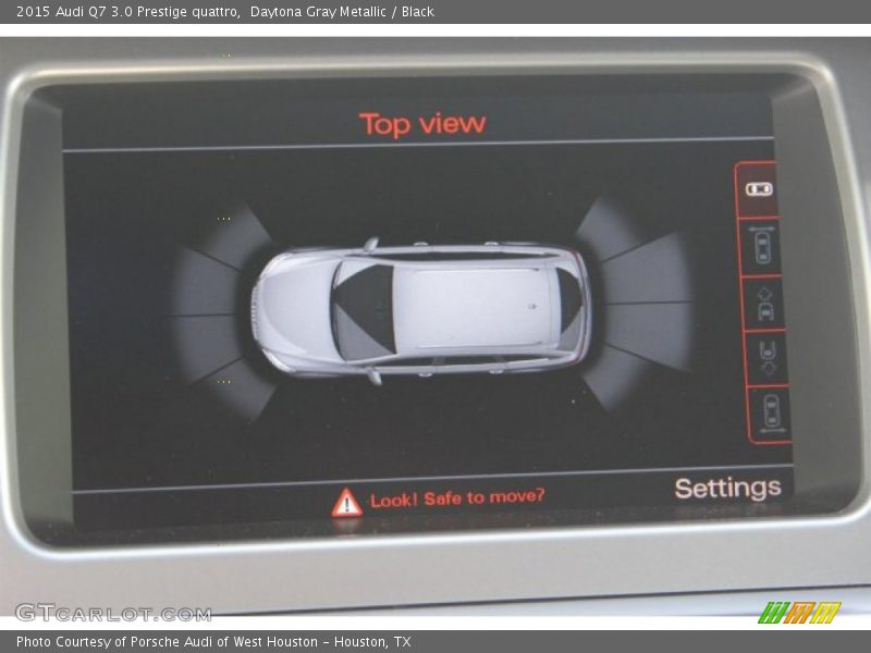 Daytona Gray Metallic / Black 2015 Audi Q7 3.0 Prestige quattro