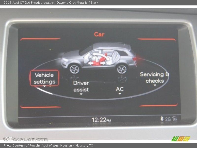 Daytona Gray Metallic / Black 2015 Audi Q7 3.0 Prestige quattro