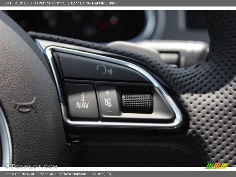 Daytona Gray Metallic / Black 2015 Audi Q7 3.0 Prestige quattro