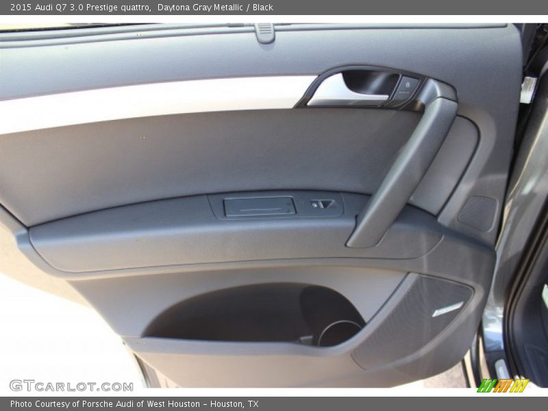 Daytona Gray Metallic / Black 2015 Audi Q7 3.0 Prestige quattro