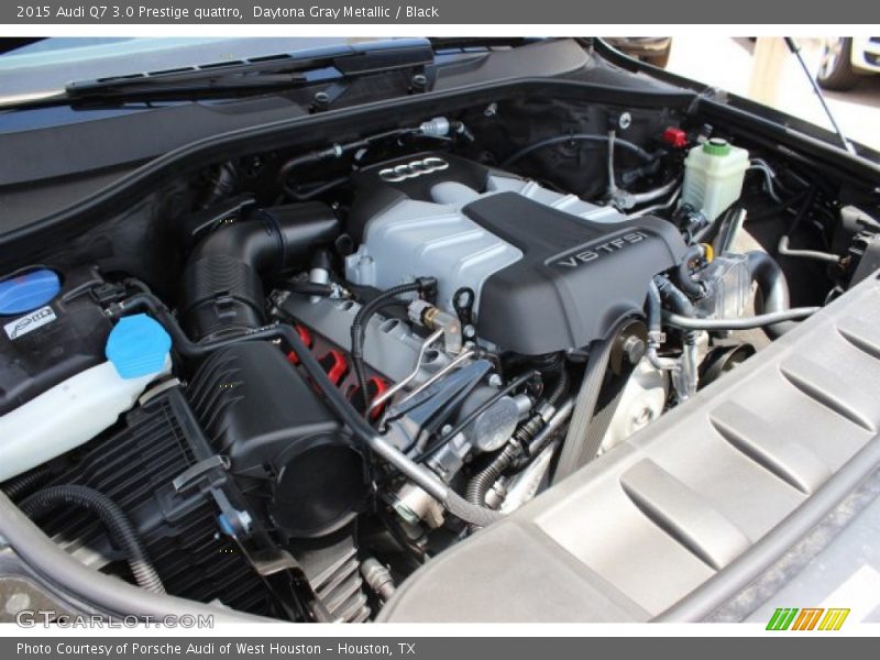 Daytona Gray Metallic / Black 2015 Audi Q7 3.0 Prestige quattro
