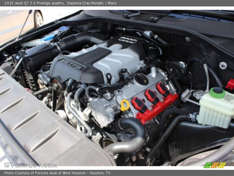 Daytona Gray Metallic / Black 2015 Audi Q7 3.0 Prestige quattro