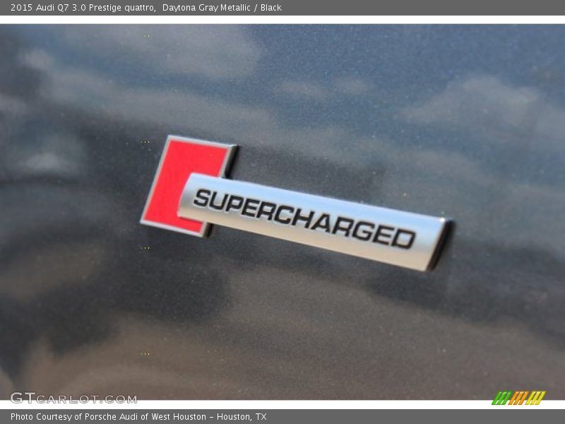 Daytona Gray Metallic / Black 2015 Audi Q7 3.0 Prestige quattro