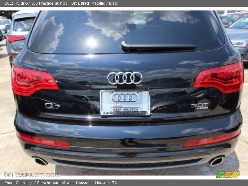 Orca Black Metallic / Black 2015 Audi Q7 3.0 Prestige quattro