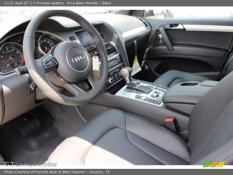 Orca Black Metallic / Black 2015 Audi Q7 3.0 Prestige quattro