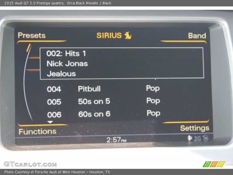 Orca Black Metallic / Black 2015 Audi Q7 3.0 Prestige quattro