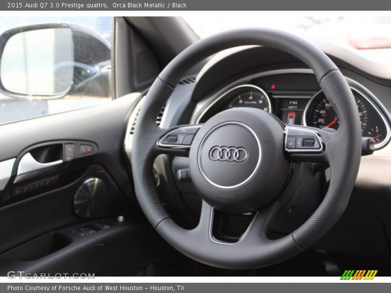 Orca Black Metallic / Black 2015 Audi Q7 3.0 Prestige quattro
