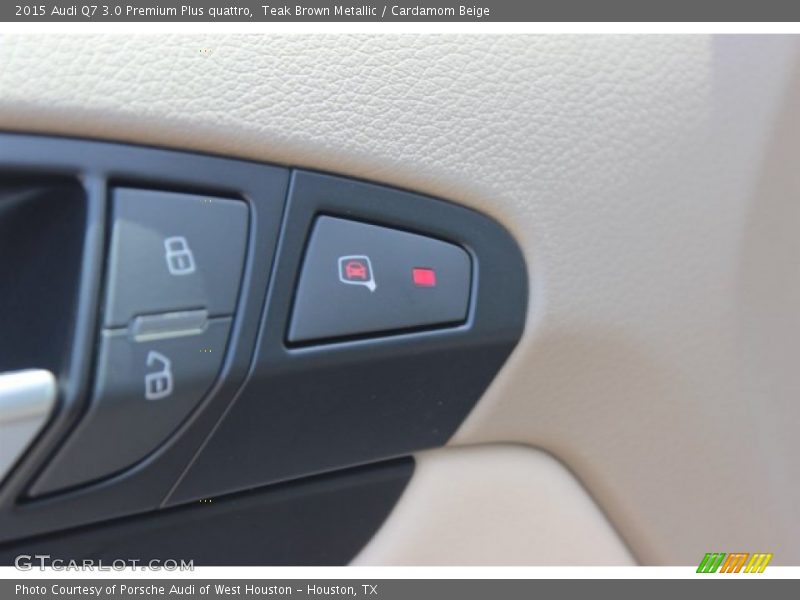 Teak Brown Metallic / Cardamom Beige 2015 Audi Q7 3.0 Premium Plus quattro