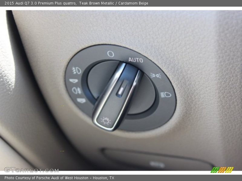Teak Brown Metallic / Cardamom Beige 2015 Audi Q7 3.0 Premium Plus quattro