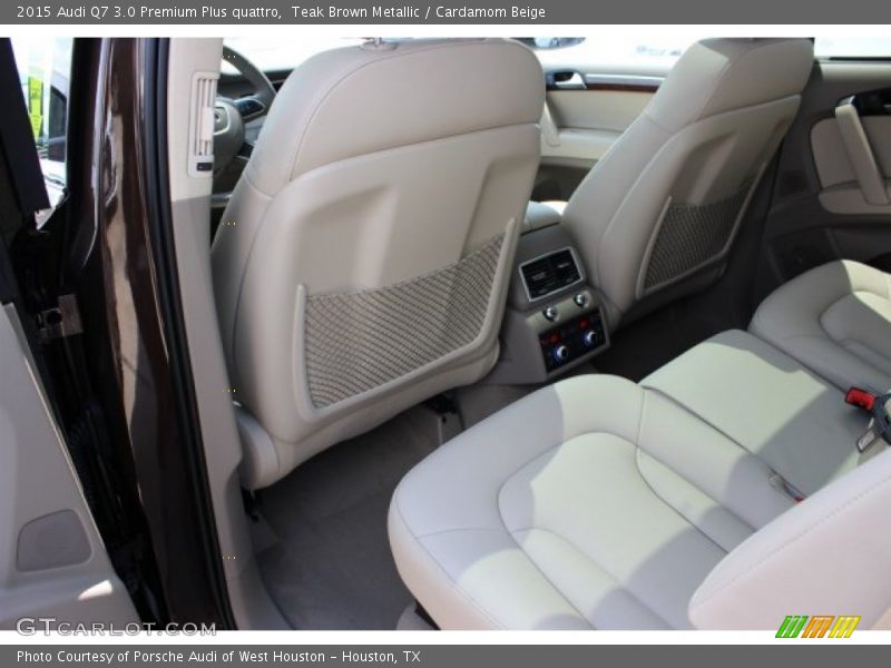Teak Brown Metallic / Cardamom Beige 2015 Audi Q7 3.0 Premium Plus quattro