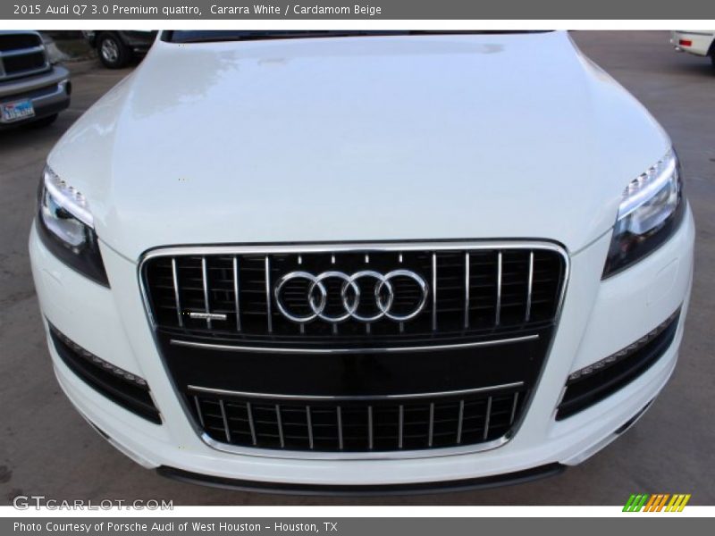 Cararra White / Cardamom Beige 2015 Audi Q7 3.0 Premium quattro