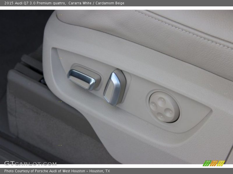 Cararra White / Cardamom Beige 2015 Audi Q7 3.0 Premium quattro