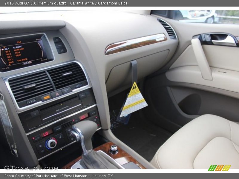 Cararra White / Cardamom Beige 2015 Audi Q7 3.0 Premium quattro