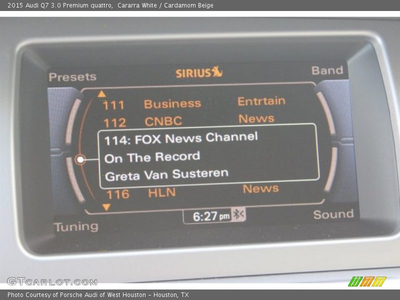 Cararra White / Cardamom Beige 2015 Audi Q7 3.0 Premium quattro