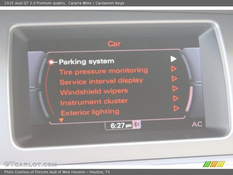 Cararra White / Cardamom Beige 2015 Audi Q7 3.0 Premium quattro