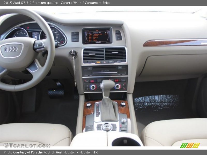 Cararra White / Cardamom Beige 2015 Audi Q7 3.0 Premium quattro