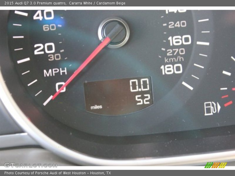 Cararra White / Cardamom Beige 2015 Audi Q7 3.0 Premium quattro