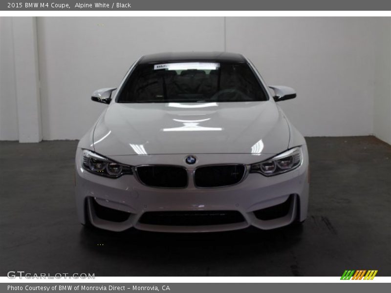 Alpine White / Black 2015 BMW M4 Coupe