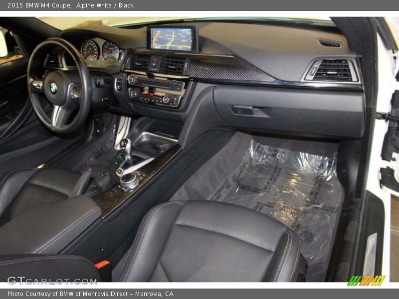 Alpine White / Black 2015 BMW M4 Coupe