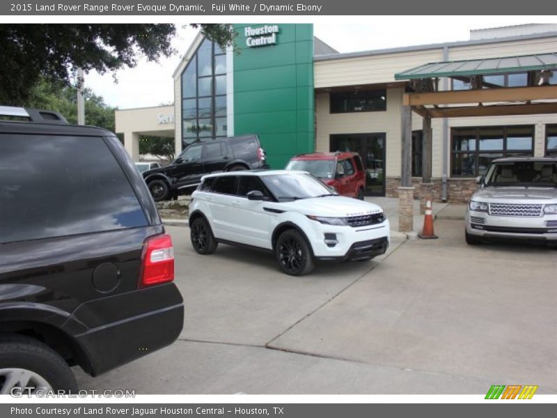 Fuji White / Dynamic Ebony 2015 Land Rover Range Rover Evoque Dynamic
