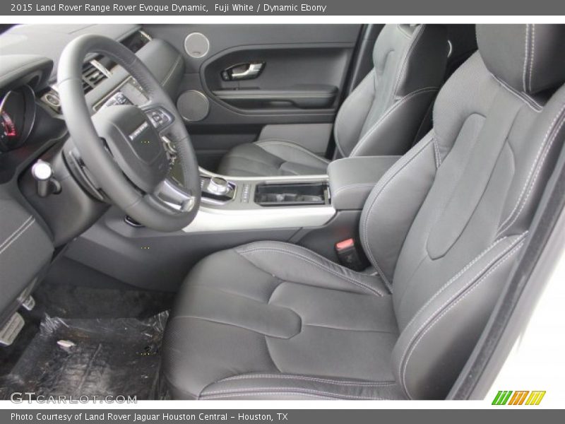 Fuji White / Dynamic Ebony 2015 Land Rover Range Rover Evoque Dynamic