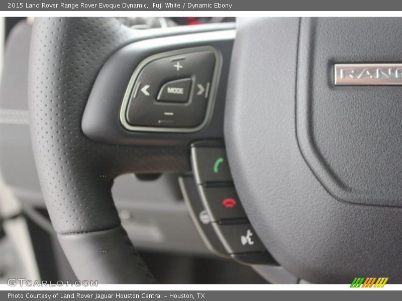 Fuji White / Dynamic Ebony 2015 Land Rover Range Rover Evoque Dynamic