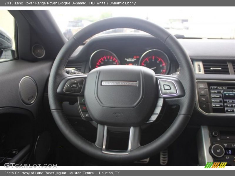 Fuji White / Dynamic Ebony 2015 Land Rover Range Rover Evoque Dynamic