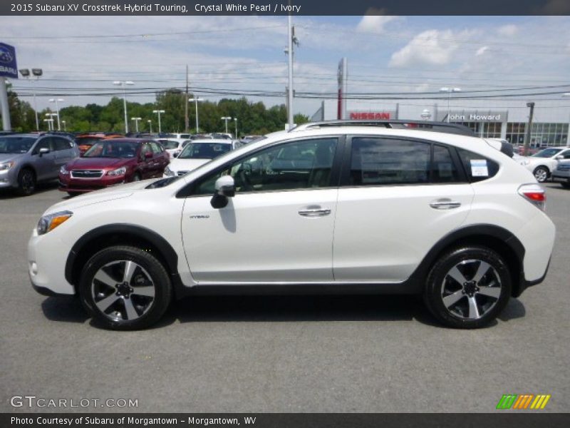 Crystal White Pearl / Ivory 2015 Subaru XV Crosstrek Hybrid Touring
