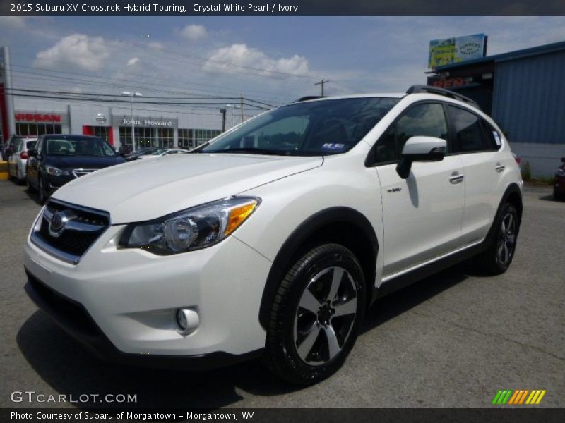 Crystal White Pearl / Ivory 2015 Subaru XV Crosstrek Hybrid Touring