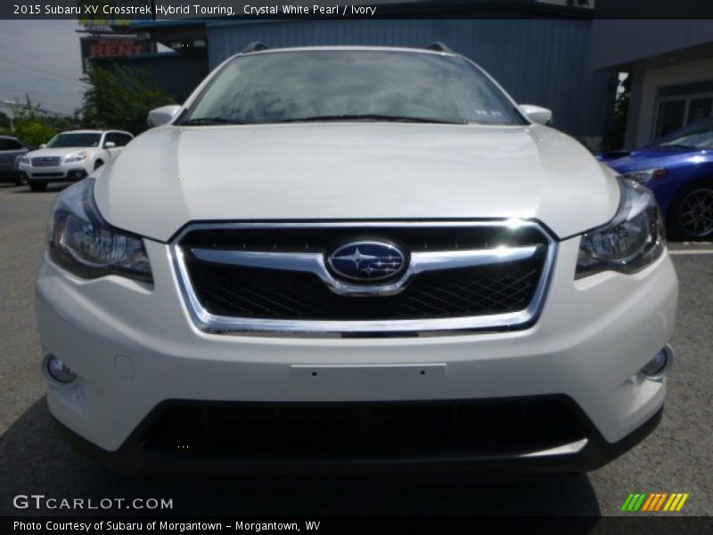 Crystal White Pearl / Ivory 2015 Subaru XV Crosstrek Hybrid Touring