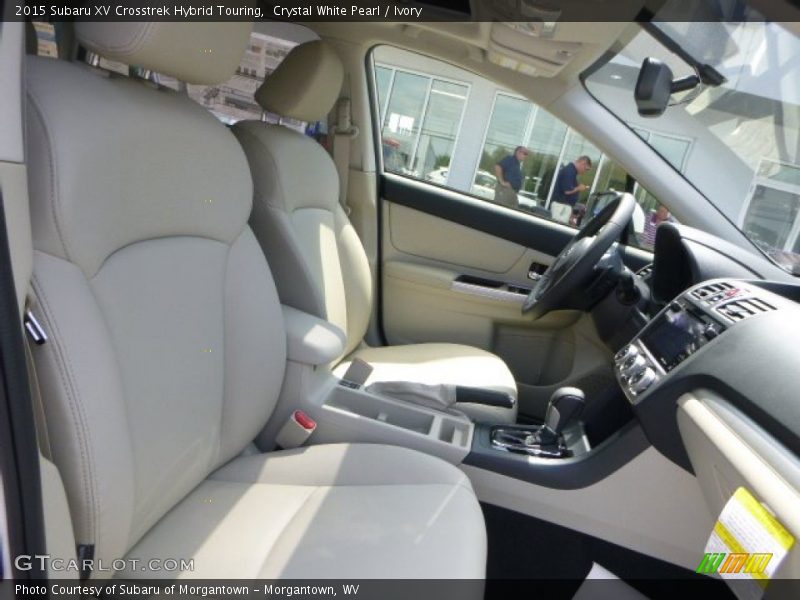 Crystal White Pearl / Ivory 2015 Subaru XV Crosstrek Hybrid Touring
