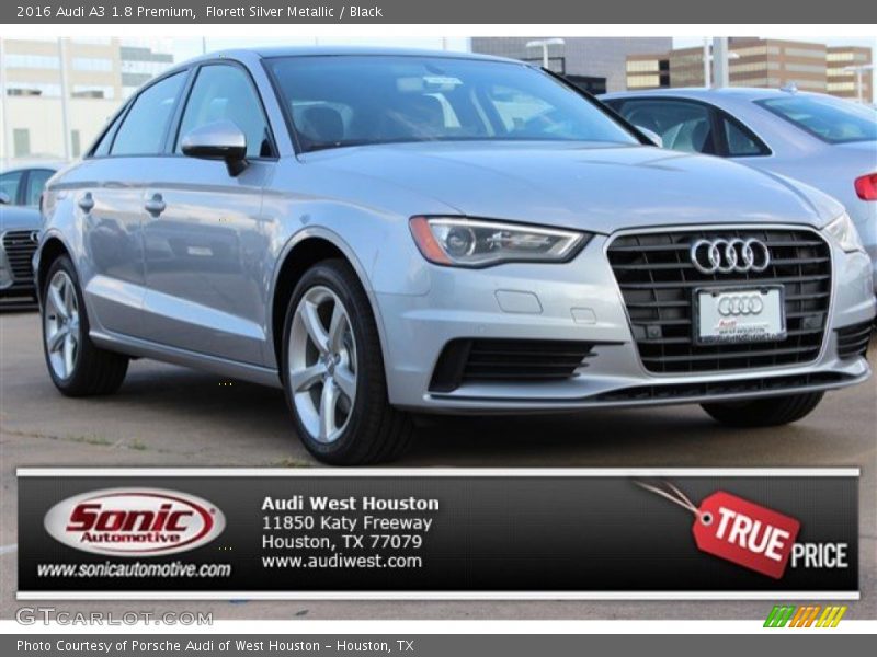 Florett Silver Metallic / Black 2016 Audi A3 1.8 Premium