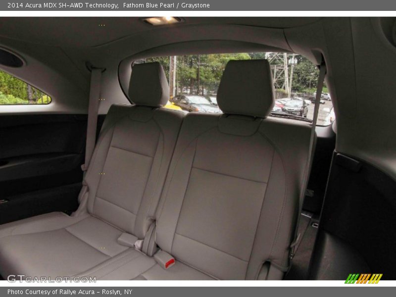 Fathom Blue Pearl / Graystone 2014 Acura MDX SH-AWD Technology