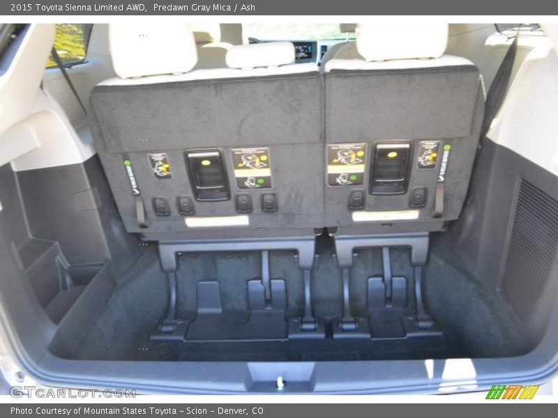 Predawn Gray Mica / Ash 2015 Toyota Sienna Limited AWD