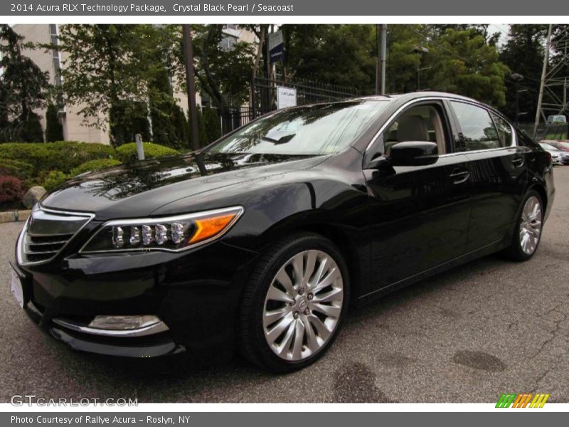 Crystal Black Pearl / Seacoast 2014 Acura RLX Technology Package