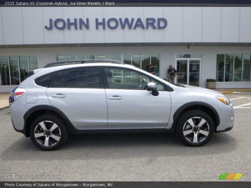 Ice Silver Metallic / Black 2015 Subaru XV Crosstrek Hybrid