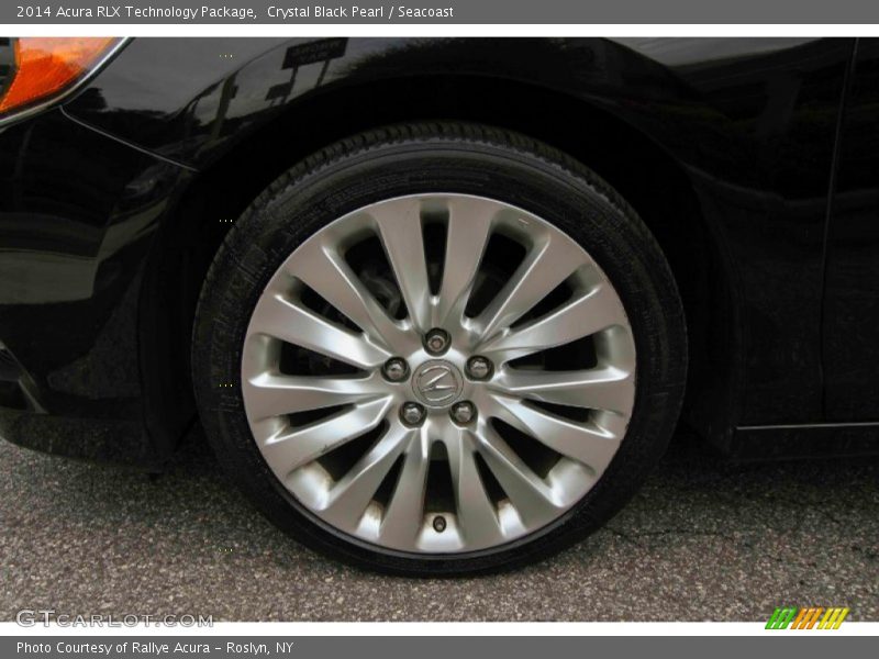 Crystal Black Pearl / Seacoast 2014 Acura RLX Technology Package