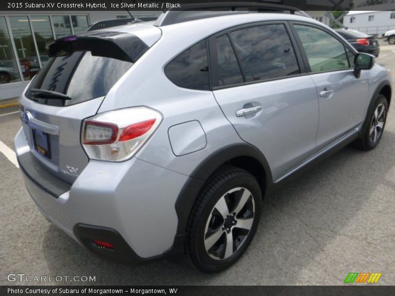 Ice Silver Metallic / Black 2015 Subaru XV Crosstrek Hybrid