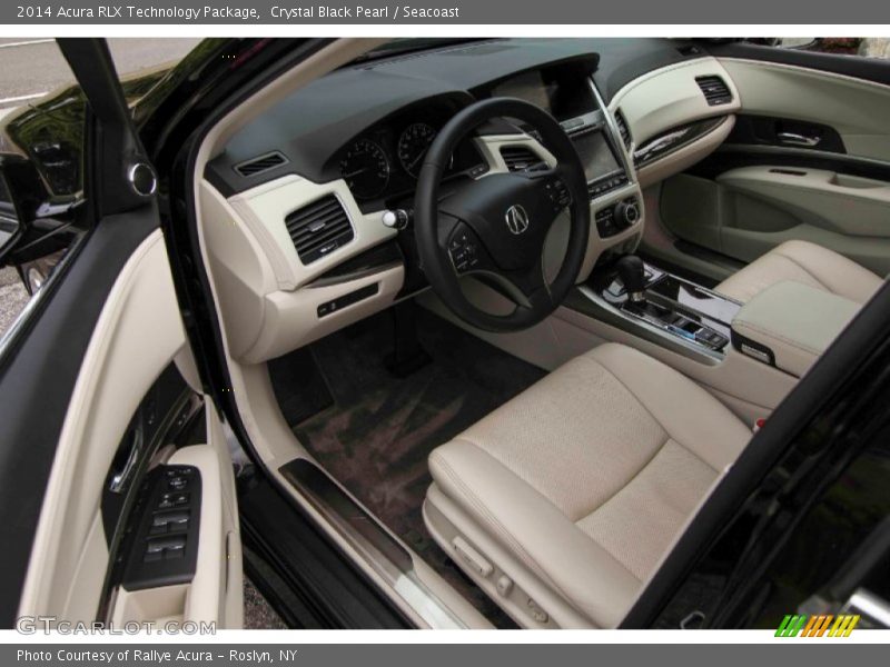 Crystal Black Pearl / Seacoast 2014 Acura RLX Technology Package