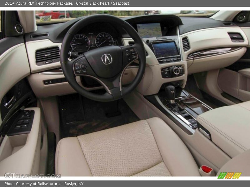 Crystal Black Pearl / Seacoast 2014 Acura RLX Technology Package