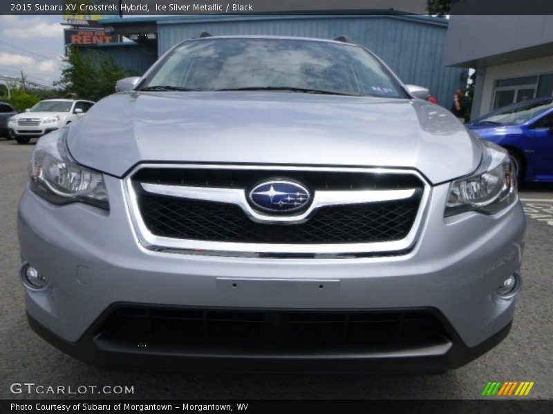 Ice Silver Metallic / Black 2015 Subaru XV Crosstrek Hybrid