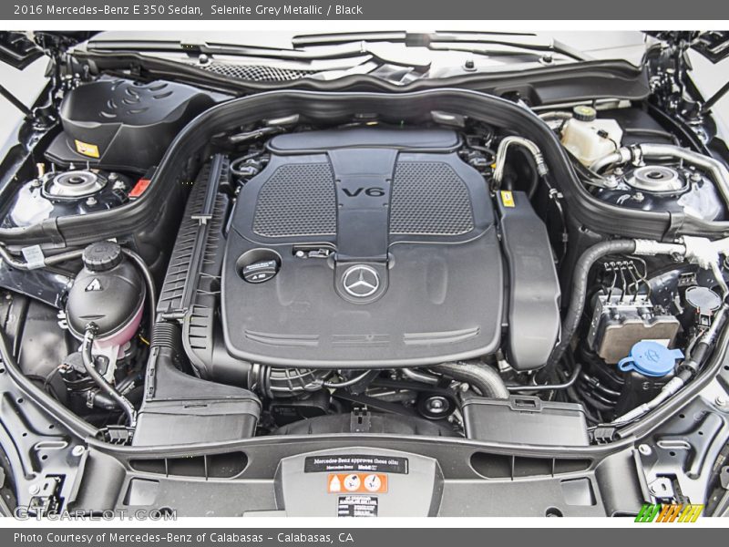 Selenite Grey Metallic / Black 2016 Mercedes-Benz E 350 Sedan