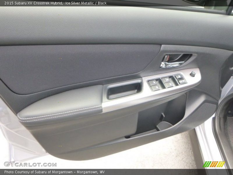 Ice Silver Metallic / Black 2015 Subaru XV Crosstrek Hybrid