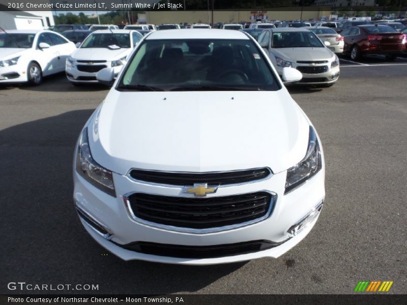 Summit White / Jet Black 2016 Chevrolet Cruze Limited LT
